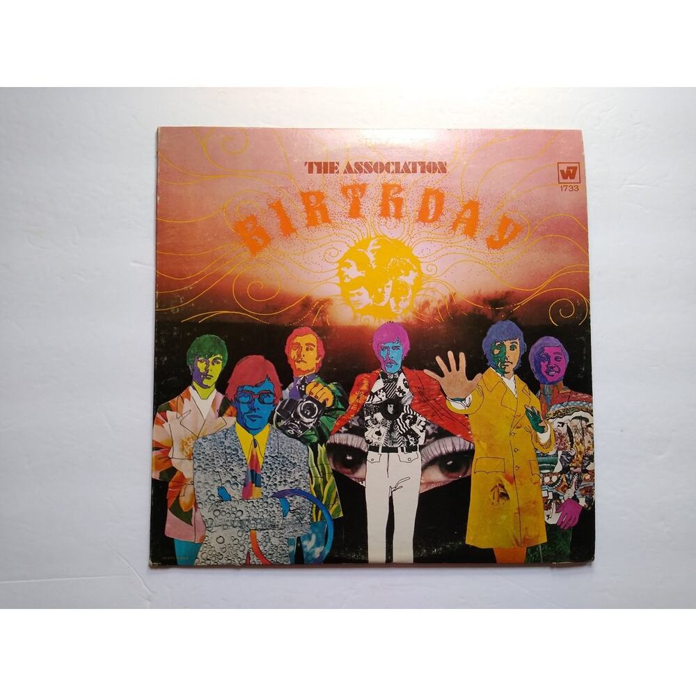 The Association – Birthday LP Record 1968 Warner Bros. Pop Psychedelia 33 RPM